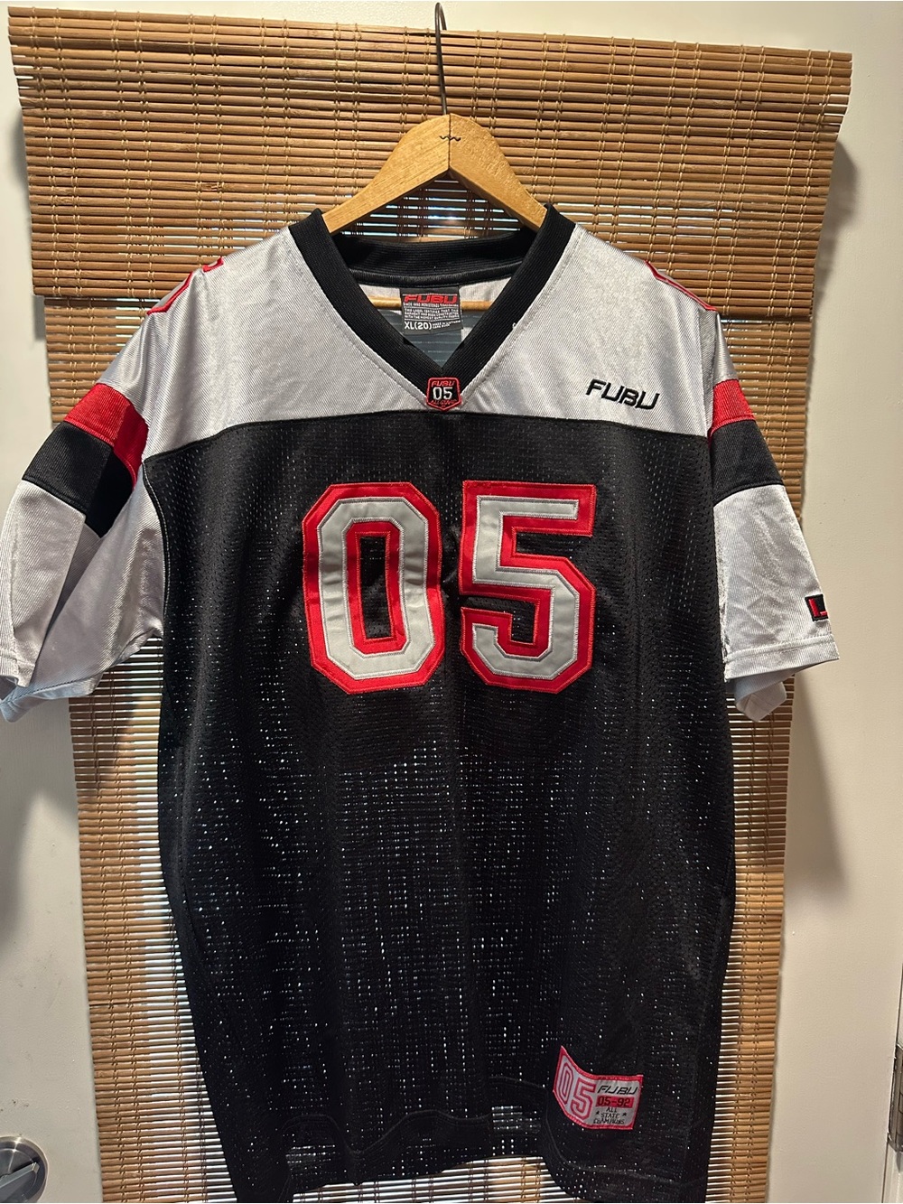 Vintage Fubu All State Champions Football Jersey 05 Size XL - Hip Hop